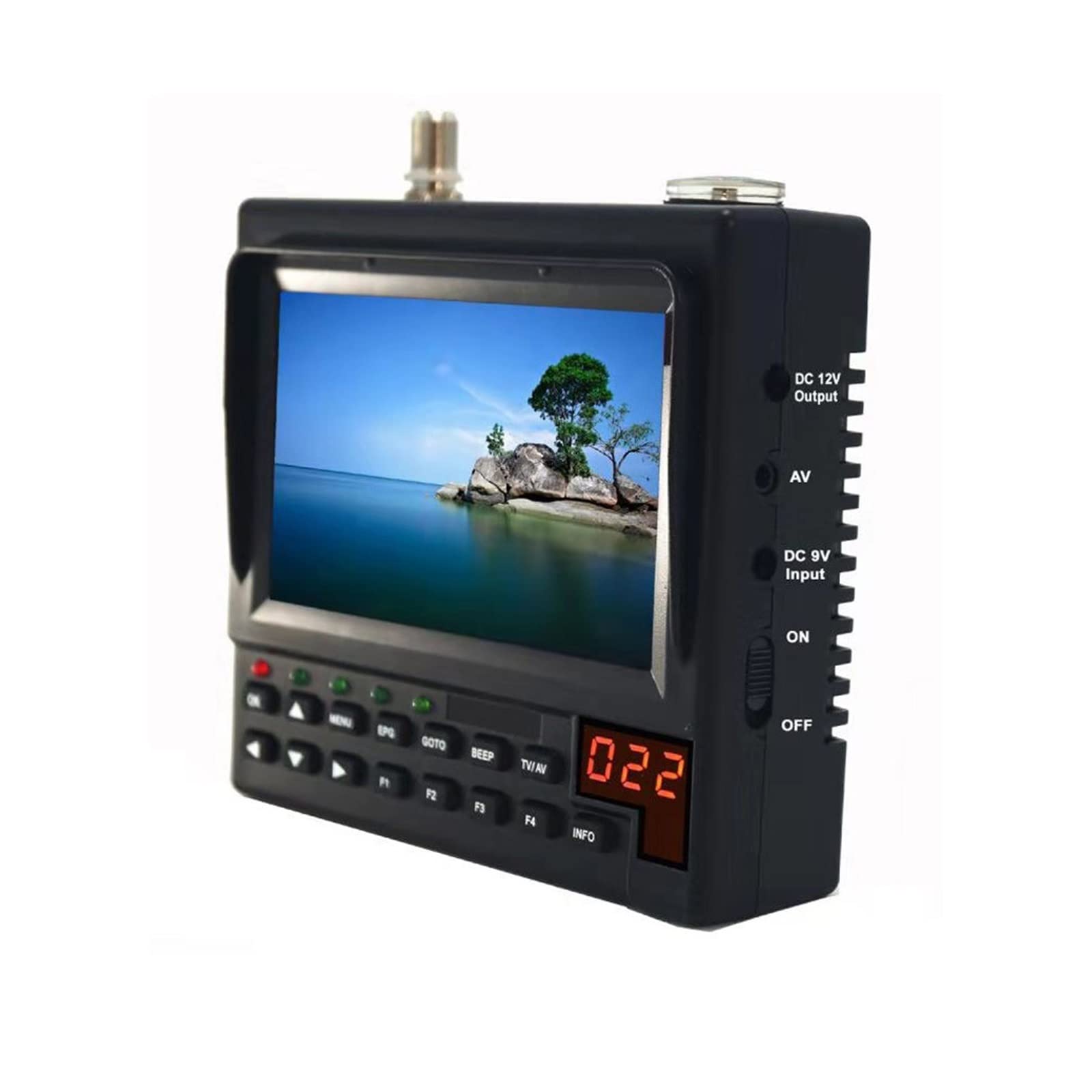 Cercatore satellitare digitale KPT-268AH Misuratore satellitare MPEG4 DVB-S2 Cercatore stella HD con schermo LCD