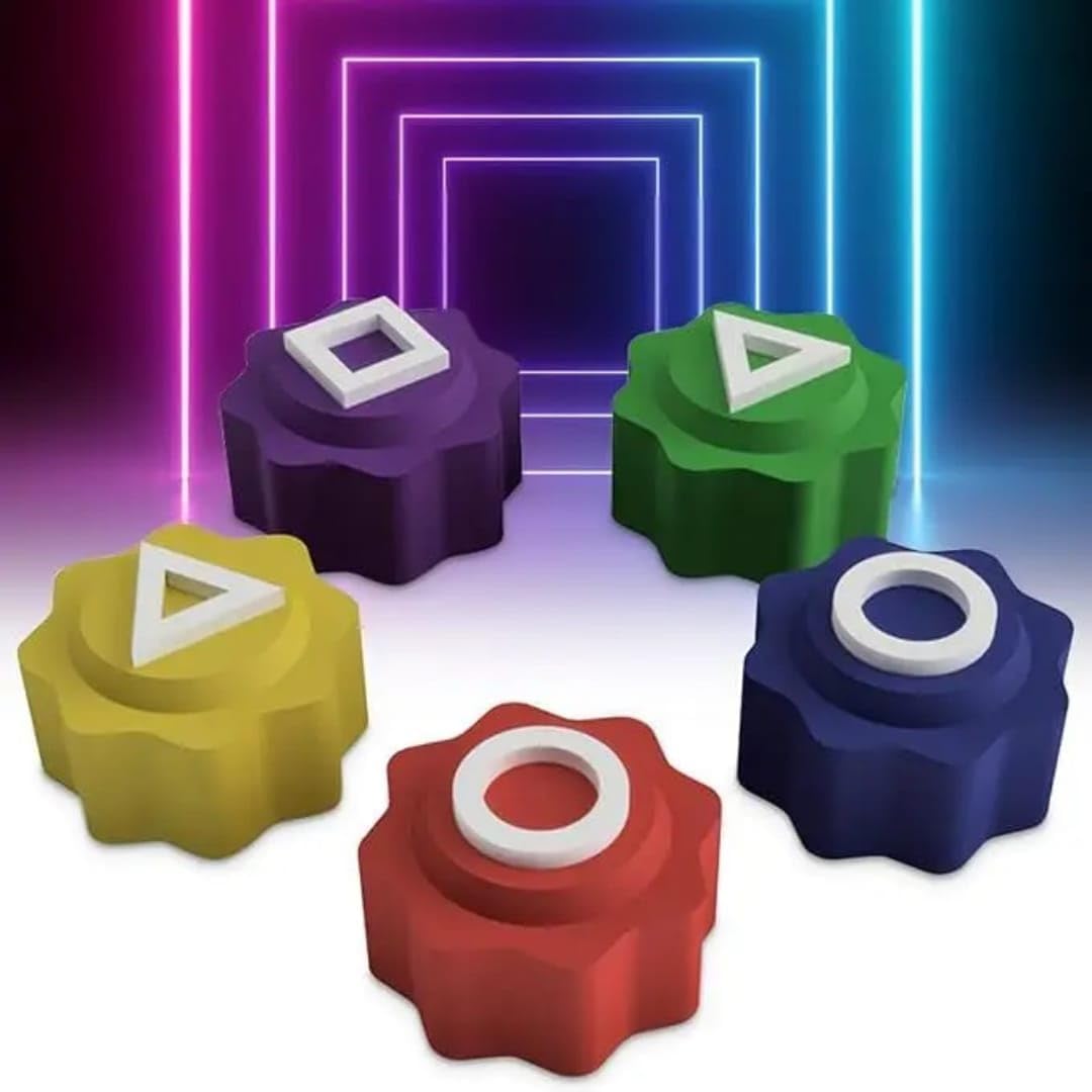 cloudseller Ensemble de Jeu Gonggi Traditionnel coréen – avec Compartiment de Rangement intégré pour Un Jeu organisé, idéal pour Toute la Famille