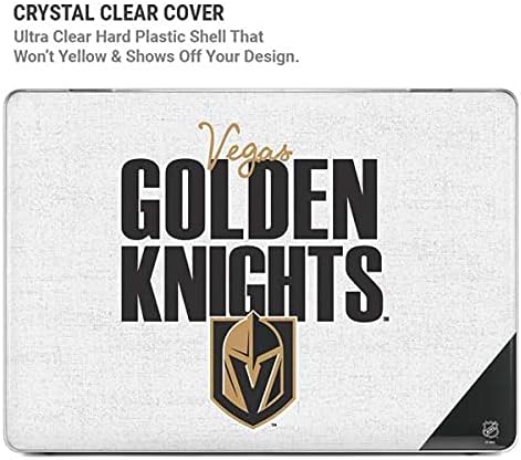 Skinit Case + Skin Compatible with MacBook Air 13in M1 (2021) - Officially Licensed NHL Vegas Golden Knights Script Design