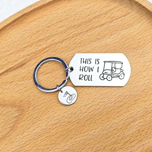 This Is How I Roll Keychain