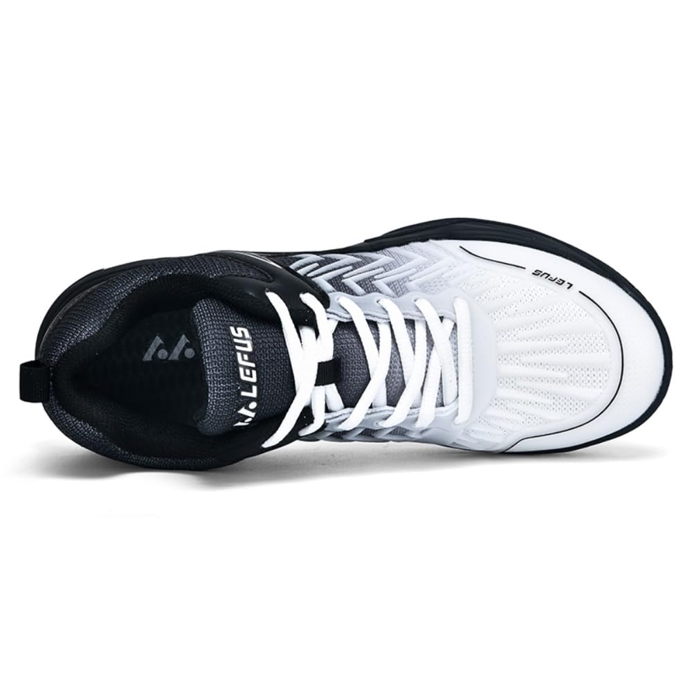 Zapatos de bádminton para hombre y mujer, zapatos de entrenamiento de cancha interior, antideslizantes, ligeros, para tenis, squash, voleibol, balonmano