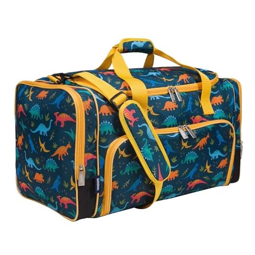 Wildkin Dinosaur Weekender Duffel Bag