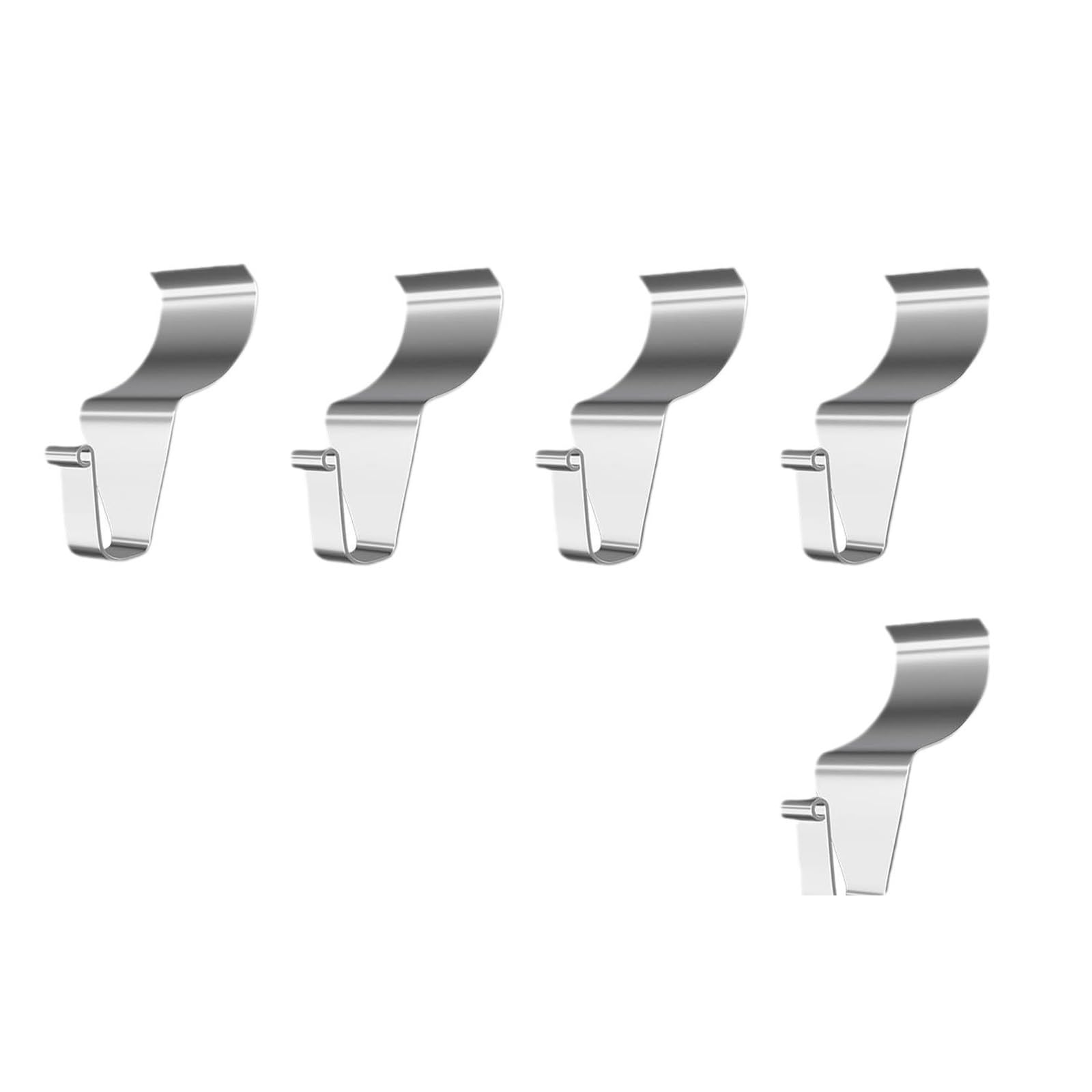 Elnwnnkc Multicolor 5Pcs Rust Resistant Metal Siding Hook Hanger None Screw Required Wall Mount Hangers For Household Offices Use Enduring Stainless Steel Siding Hook Hanger