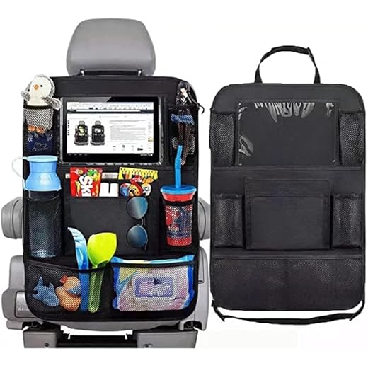 Suporte Organizador Porta Objetos Tablets iPad Trecos Carro Veicular Banco Traseiro - R78