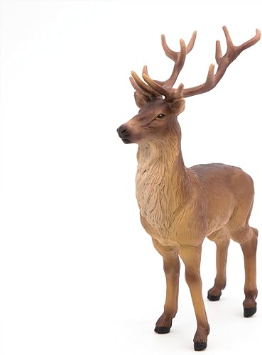 Miniatura 6 de Papo -Pintado a mano - Figura -Wild Animal Kingdom - Ciervo -53008 -Coleccionable - para Niños - Adecuado para niños y niñas- a partir de 3 años