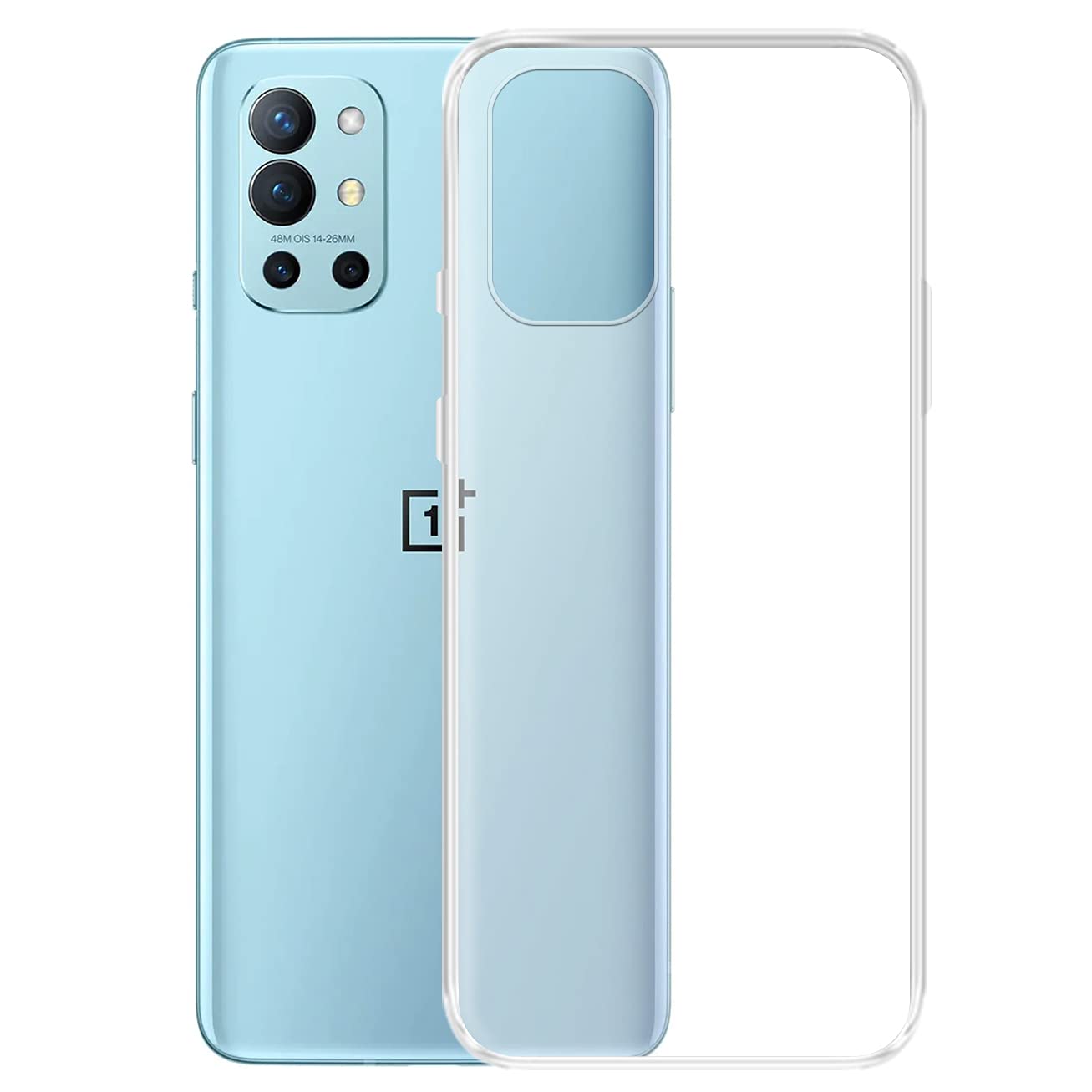 Amazon Brand - Solimo Pouch Case for OnePlus 9R (Silicone | Clear) (B09BZ5KR5Q) Amazon Price History, Amazon Price Tracker