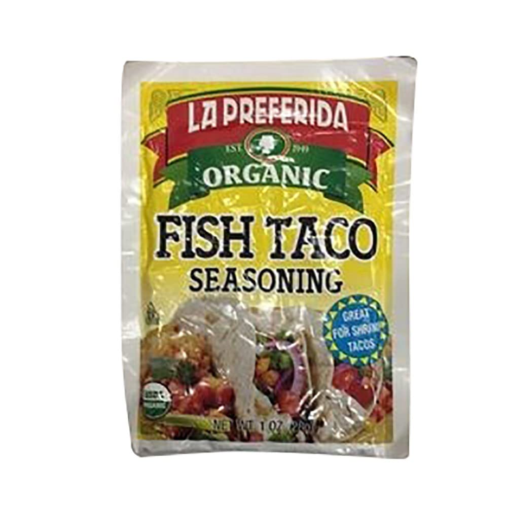 LA PREFERIDA Organic Fish Taco Seasoning
