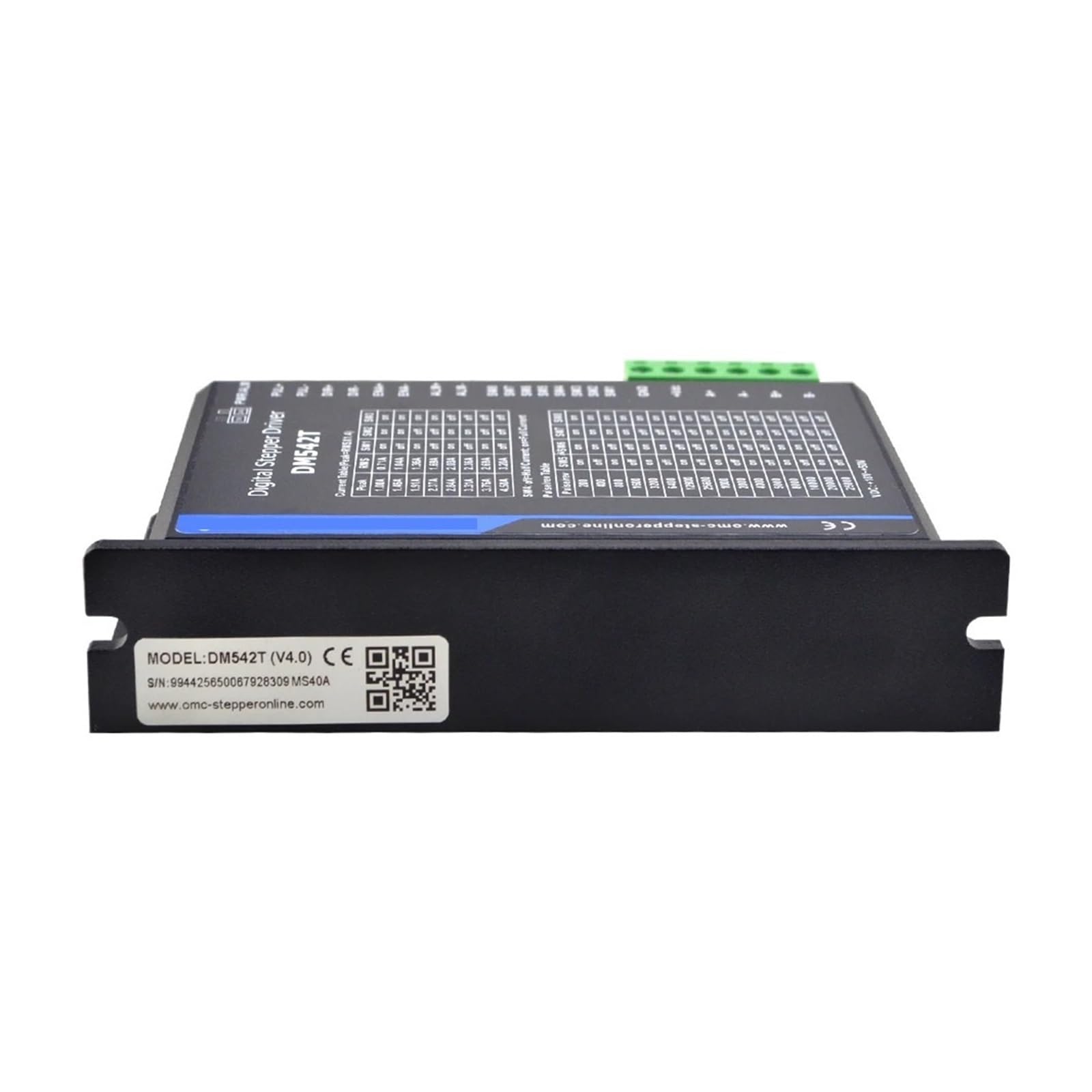 DM542T Stepper Motor Driver 1.0-4.2A 20-50VDC 2-Phase Digital Stepper Motor Controller for Nema 17/23 Stepper
