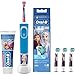 Produktbild Oral-B Vitality KIDS Frozen Elektrische Zahnbürste 3+ Jahre Eiskönigin Blau Bundle Sparset