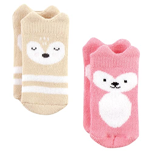 Image of Hudson Baby Baby 8-pack Cotton Rich Newborn and Terry Socks