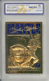 MICKEY Mickey Mantle Gold Card - Gem Mint
