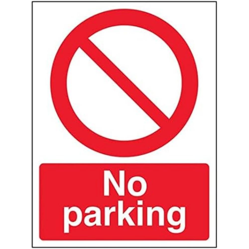 Eco Friendly Prohibition Access - No Parking - 150 X 200mm