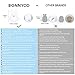 BONNYCO Luz Nocturna Infantil Ratoncito con Control Remoto y Táctil 16 Colores Luz Bebe Nocturna con Temporizador Imagen de BONNYCO Luz Nocturna Infantil Ratoncito con Control Remoto y Táctil 16 Colores Luz Bebe Nocturna con Temporizador