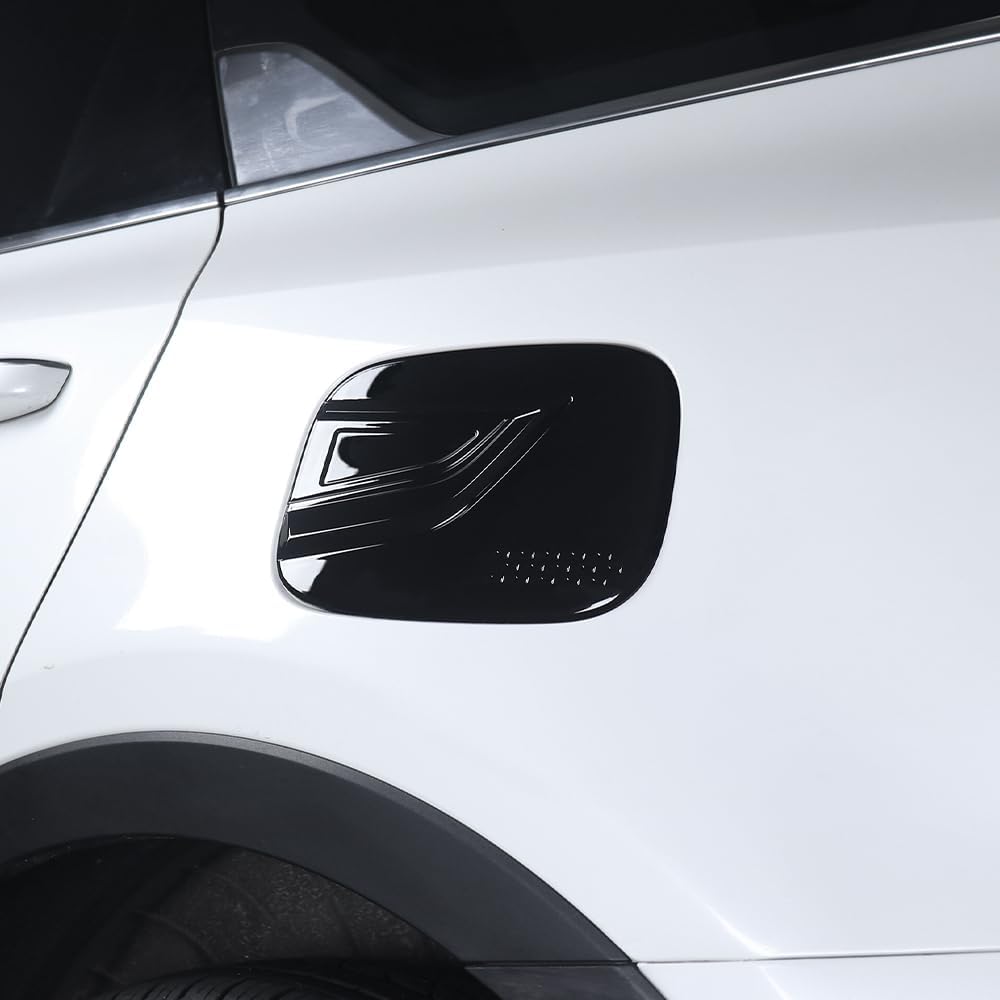Cnaurda ABS Fuel Tank Cover, Oil Cap, Gas Cover Trim Sticker Compatible with Kia Sorento 2021-2026 Exterior Accessories (Black)