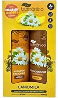 Kit Shampoo e Condicionador Camomila Tok Bothânico 400ml