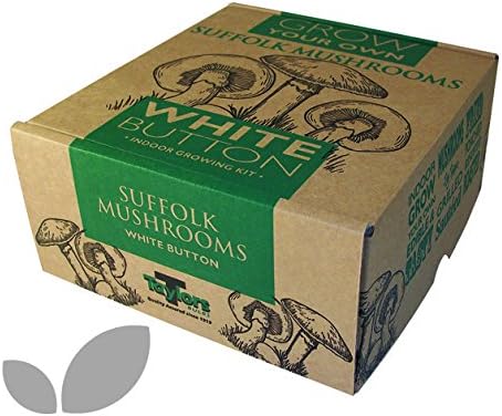 GROW YOUR OWN KIT SUFFOLK MUSHROOMS WHITE BUTTON MUSHROOM KIT GARDEN INDOOR PLANTS DIY