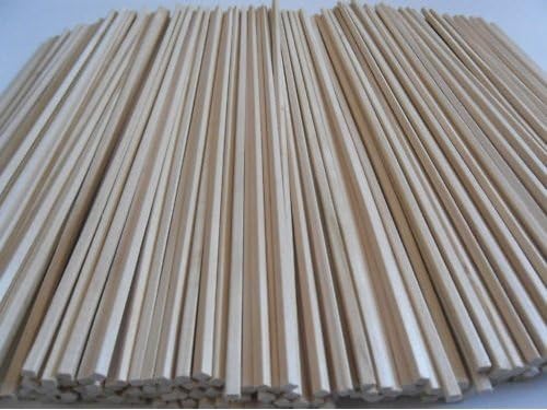 500 Wooden Square Section Candy Floss Sticks