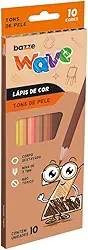 Lapis Cor Bazze Wave Tons Pele 10 Cores