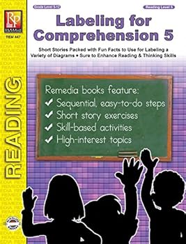 Paperback Labeling for Comprehension: Level 5 | Reproducible Activity Book