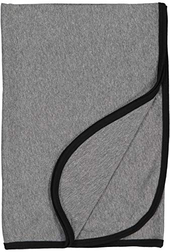 Image of RABBIT SKINS Infant 100% Cotton Premium Jersey Blanket, Grey,