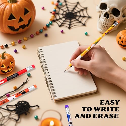 Lápices Halloween Grafito 60 Piezas Colores Surtidos miniatura 3
