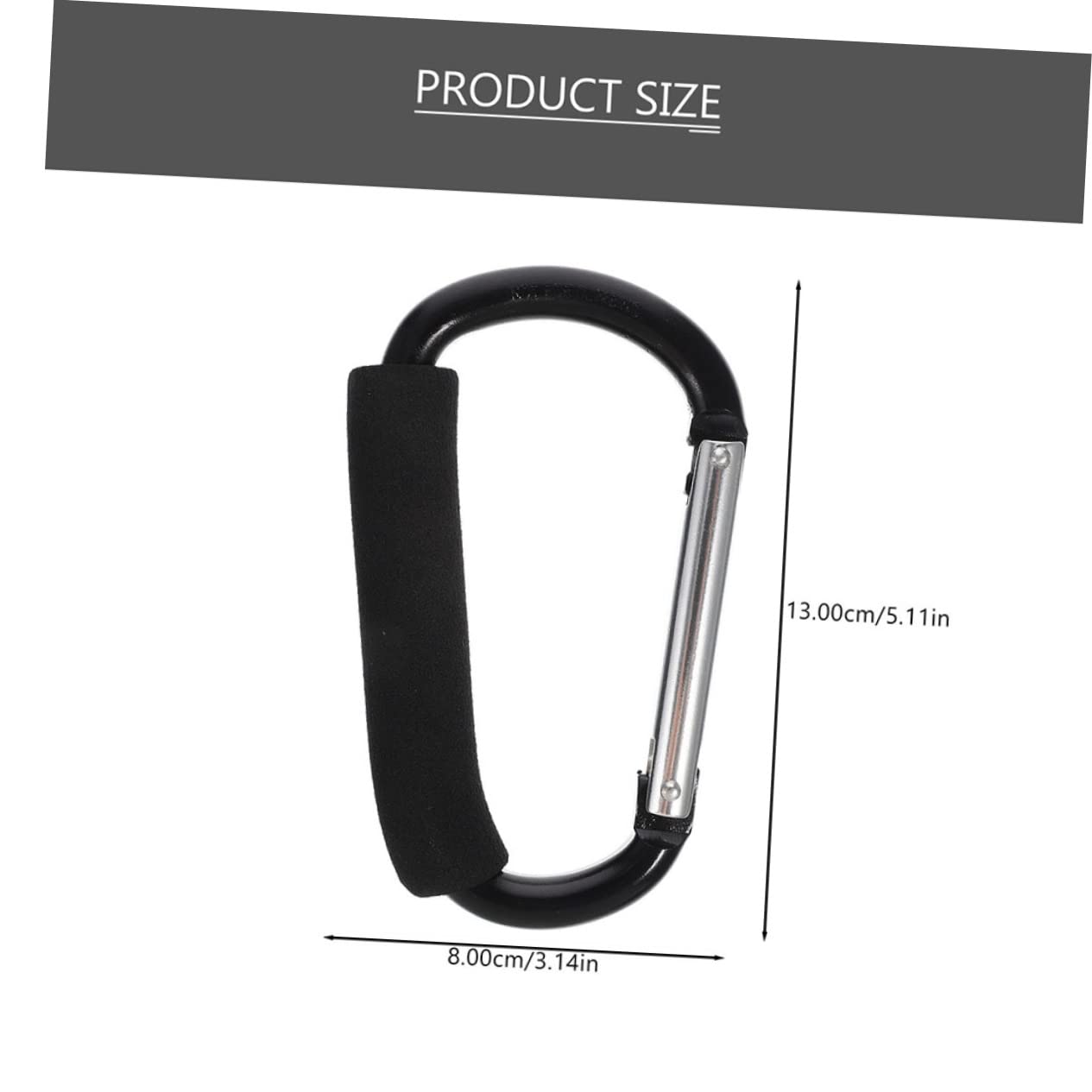 CIMAXIC Baby Stroller Hooks Set Large Multi-use Lightweight for Outdoor Indoor Use