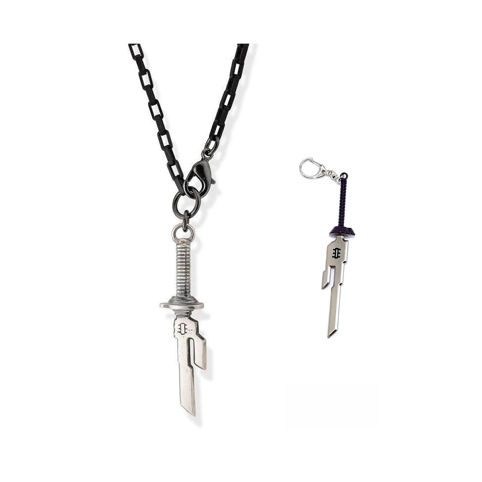 XTMNF Fushiguro Toji Prop Necklace Anime Cosplay Weapon Keychain Pendant Bracelet