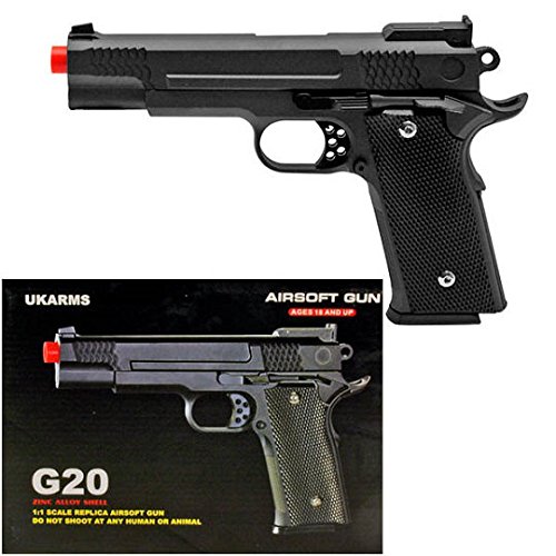 Amazon.com : G20 350 FPS Full Metal M945 Replica Airsoft Spring