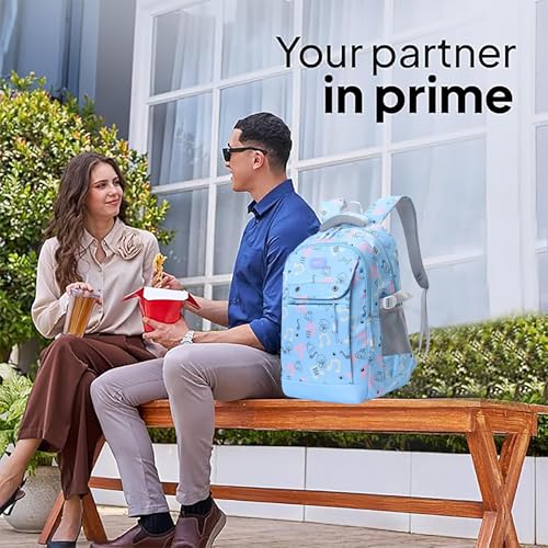 Image of Tinytot 30 Litre Waterproof School Backpack Bags for Women - Large 19 Inch Laptop Bag for Boys &Girls 12+ Years, College Bag for Girls and Boys, Men, Women - Ideal for Office, Travel, School, College