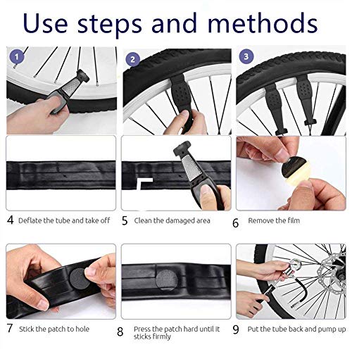 COZYROOMY Bike Repair Tool Kit Set - Bicycle Multi-Tool Kit with Ratchet Reversible Tool & 10 Tool bits, Bone Wrench, Bike Portable Tool Bag. 6 Month Warranty - Image 8