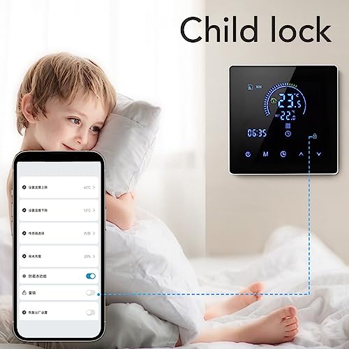 Thermostat de chauffe-eau intelligent Chrees WiFi contrôlable à distance - 4
