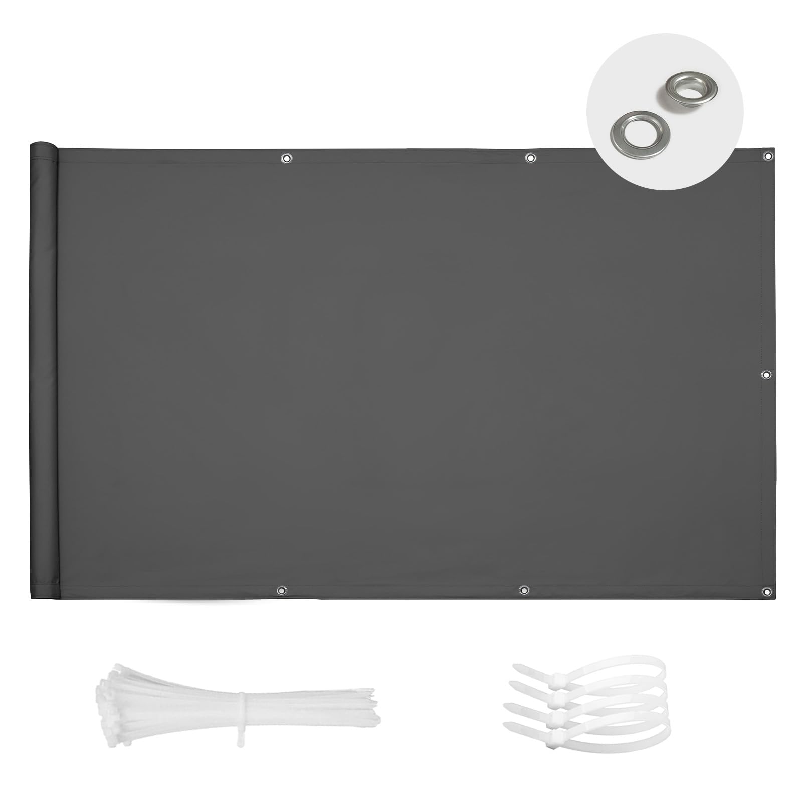 sun block brise vue balcon 100x300cm