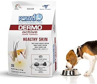 Forza10 Dermo Allergy Dog Food, Dog Food for Allergies and Itching, Dog Food for Skin Allergies, Fish Flavor Sensitive Stomach Dog Food, Adult Dogs All Breeds, 6 Pounds
