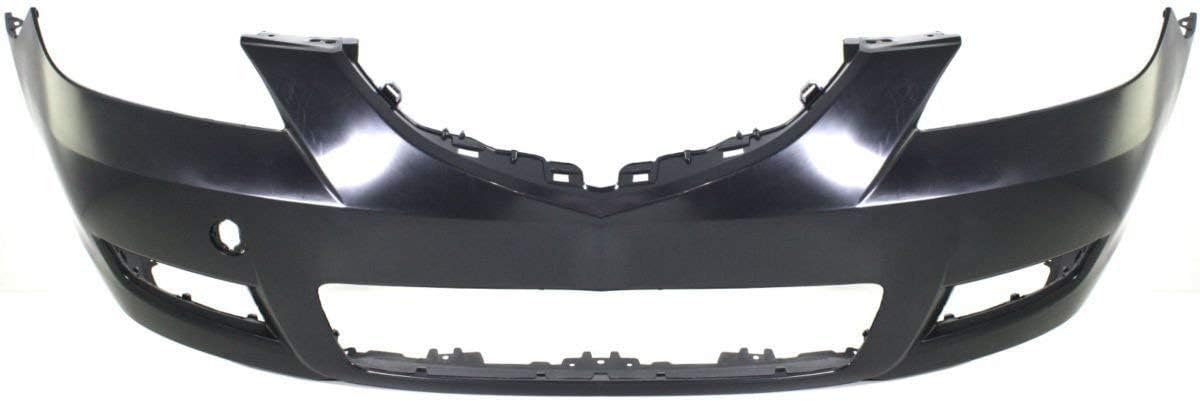 BAN650031CBB Fits Mazda 3 Front Primered Bumper Cover MA1000215