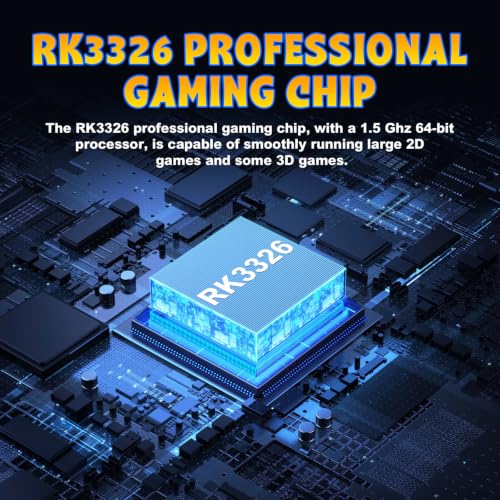 Image of RX36 Retro Handheld Game Console with 4.0-in HD IPS Screen,Classic Video Games,Linux-Powered with 128GB Classic Video Games,4000mAh Rechargeable Battery-Ivory White