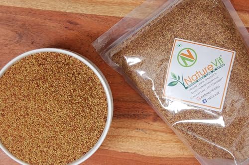 Image of NatureVit Alfalfa Seeds for Sprouting 200g | Rich in Vitamins & Minerals | Natural Edible Alfa Alfa Seeds | Sprouting, Eating, Salad