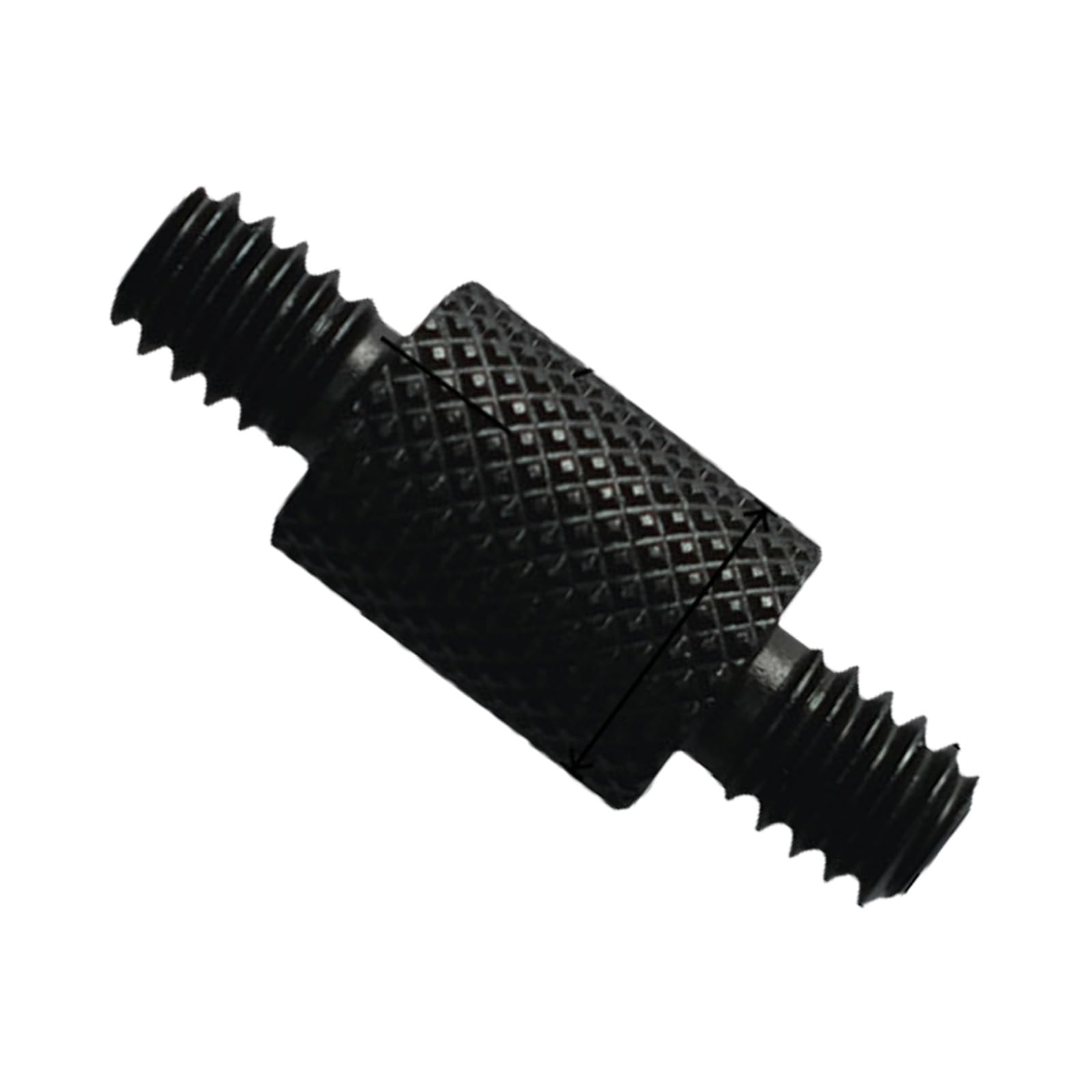 Tsophreniq J04 1/4" Tripod Screw Aluminum Alloy Tripod Conversion Screw With Antislip Knurling For Camera Mounts Double Head Aluminum Alloy With Knurled Grip For Camera Accessories