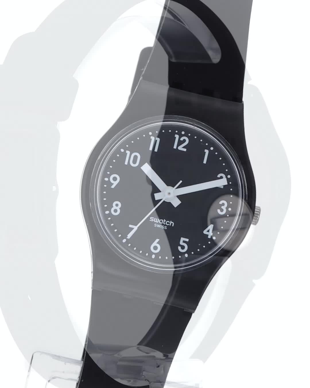 Amazon.co.jp: [スウォッチ]SWATCH 腕時計 LADY(レディ) LADY BLACK