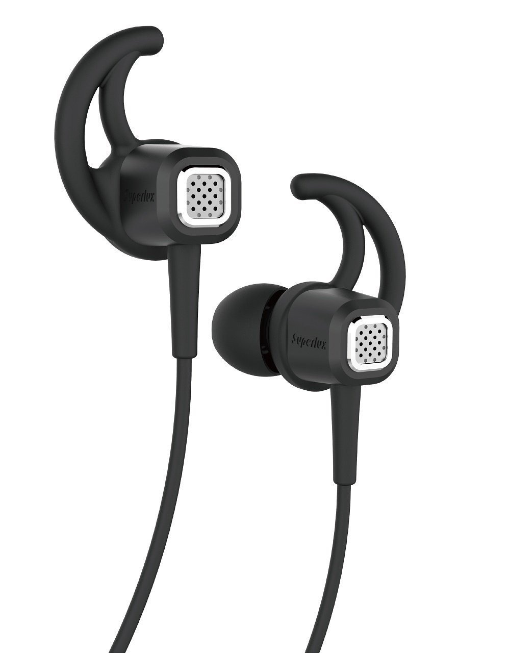 Amazon.co.jp: Superlux In-Ear ヘッドホン HD387 BLACK ブラック