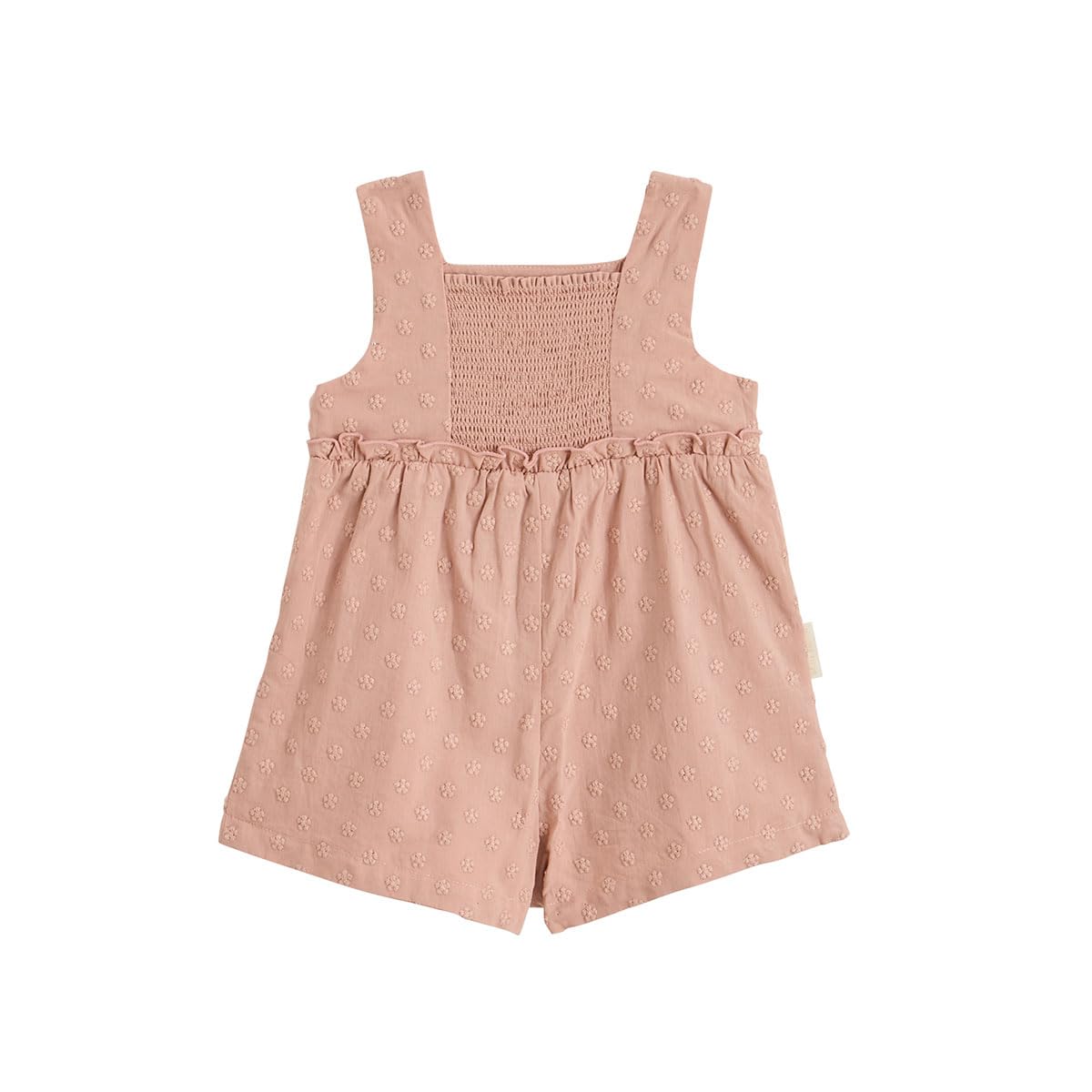 Petit Béguin - Barboteuse bébé en broderie anglaise + headband Poésie d'été