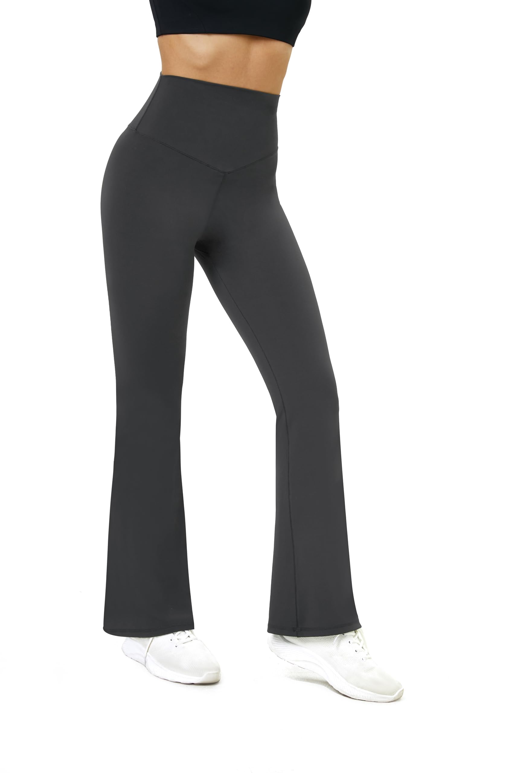 Glacspyg Signora Pantaloni da Yoga LaPaKu Alta Formazione Gambali Addome Controllo Lombari Fitness da Jogging