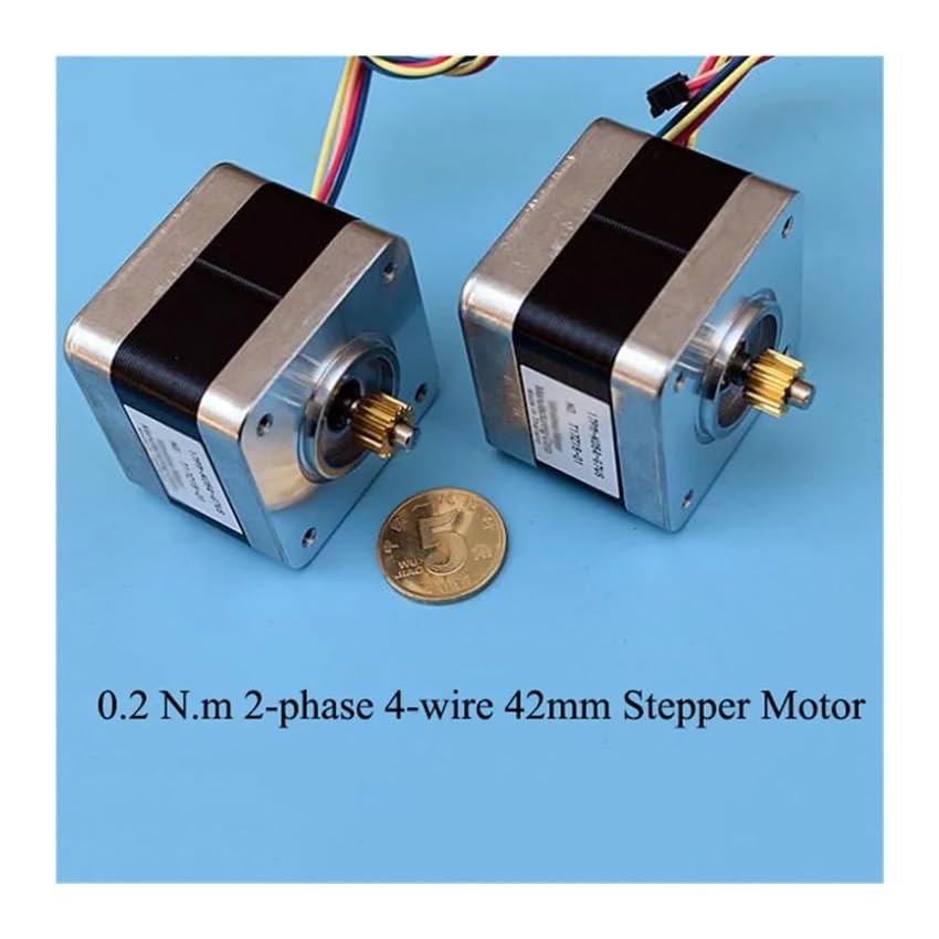 Wysoki 2-fazowy 4-przewodowy 42 mm krokowy rozrusznik elektroniczny 0,2 Nm 17 zębów Stepping elektroniczny starter 1,8 stopnia krokowy rozrusznik elektroniczny Power Electronic Starter Akcesoria