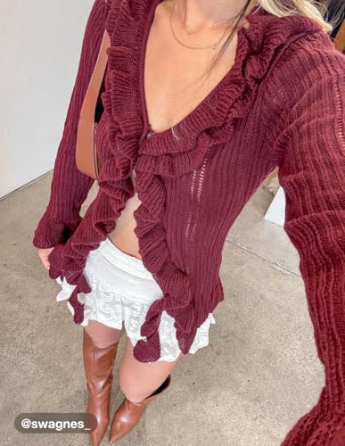 CIDER Mini Skirt Lace Mid Waist Layered Skirt Mini Skirts for Women Skirts Women Party Clubbing Going Out4