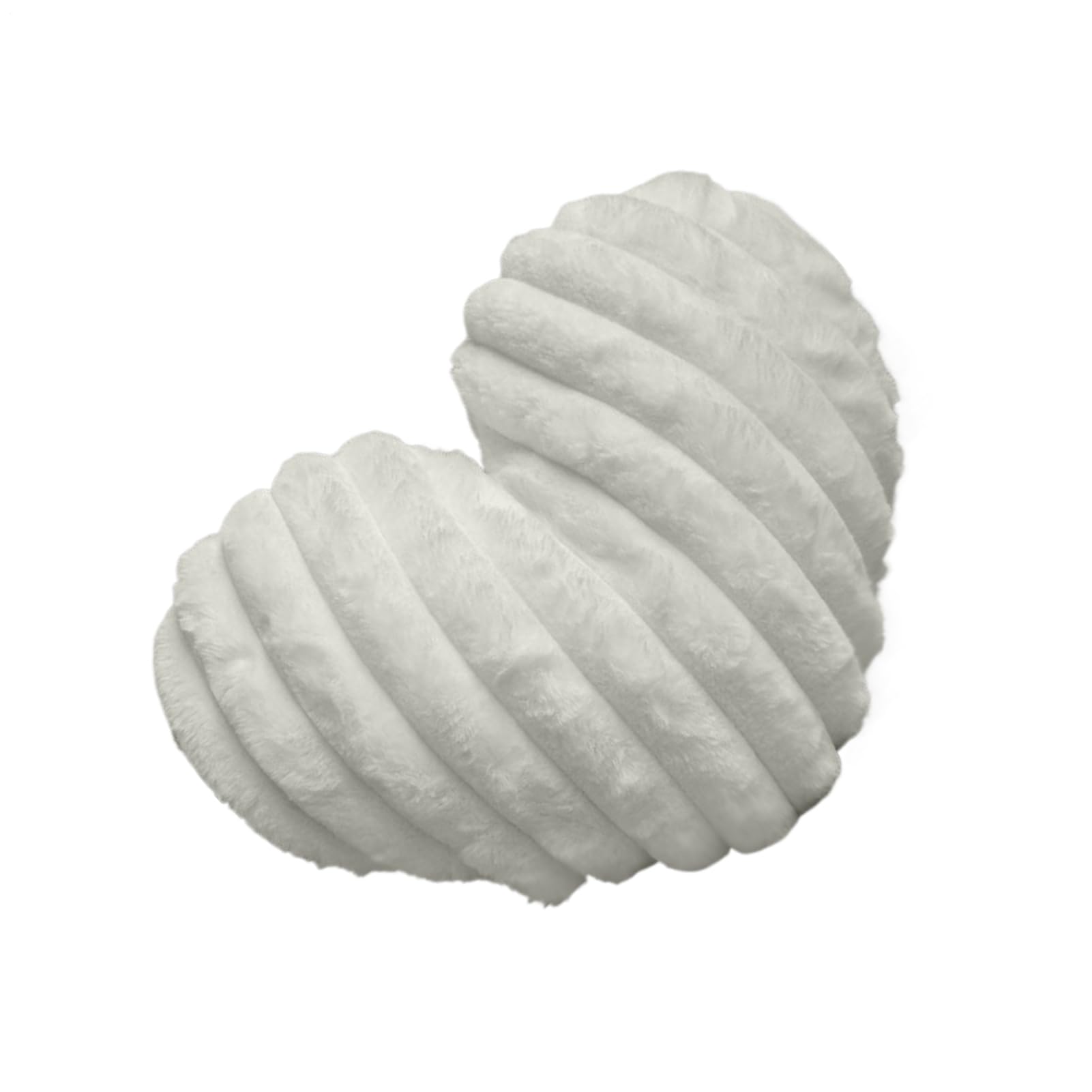 Oreiller de canapé en forme de cœur coussin en peluche doux pour salon