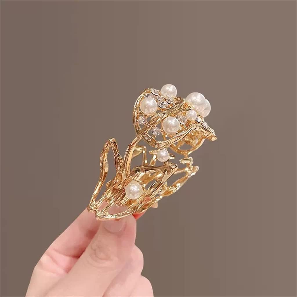 クリップをつかんで魔法の武器、頭の後ろ、ヘアクリップ、夏の垂れ下がり防止帽子ヘアクリップを固定します。