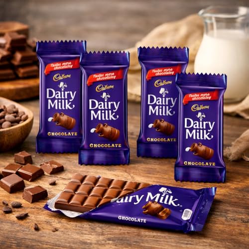 Image of CraftVatika Herbal Holi Rang Gulal Colours with Dairy Milk Chocolate Pack, Holi Colour with Chocolate Combo (Type 1)