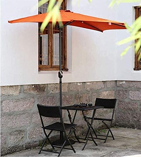 Sombrilla para el sol de 9 pies con manivela para proteger tu terraza 3