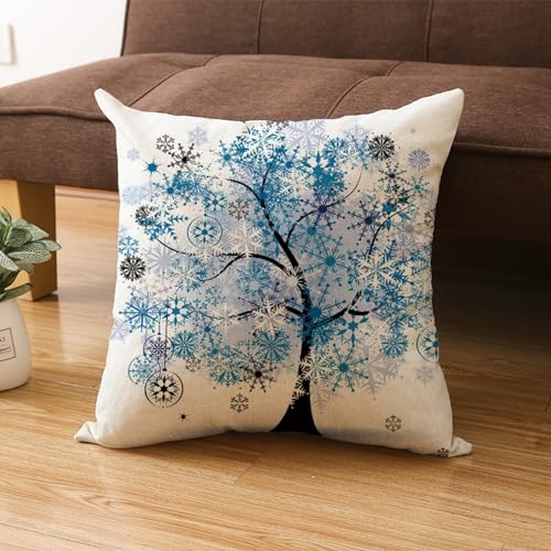 Housse de coussin imperméable 40x40cm lavable en coton et satin brillant - 4