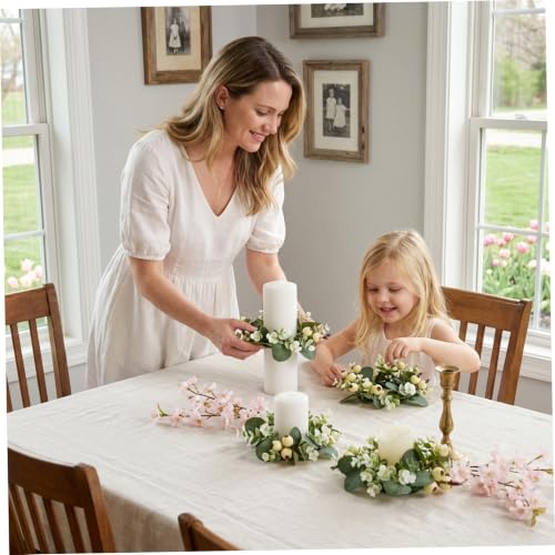Couronne d'eucalyptus de qualité supérieure pour centre de table - 5