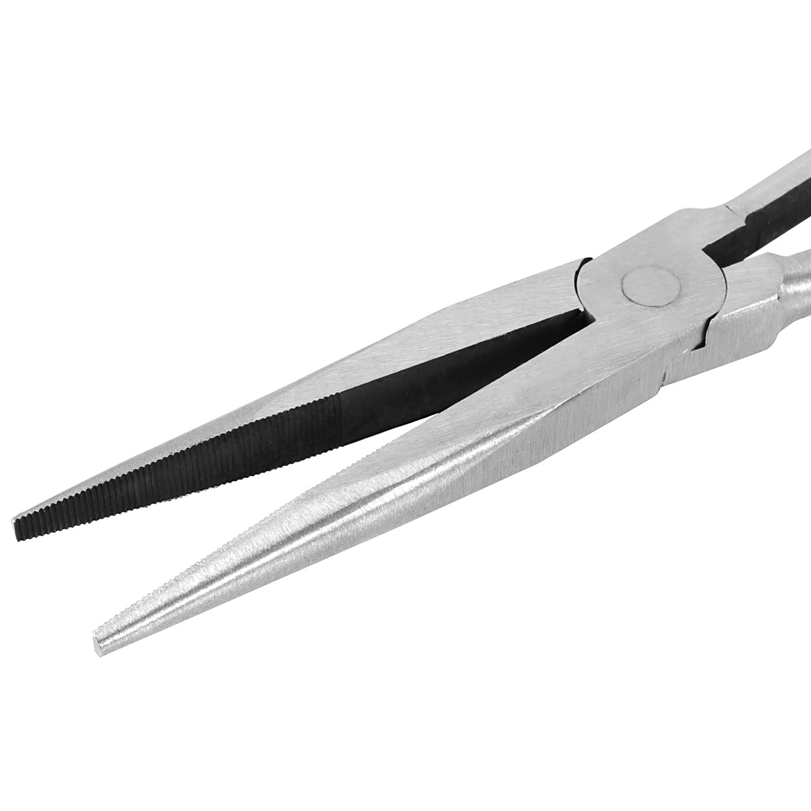 MOUYAT Zestaw szczypiec do nosa o długości 45 cm, prosty, bardzo długi zasięg zestaw szczypiec w zestawie 45 stopni, kąt 90 stopni, długie szczypce z uchwytem PVC do skręcania drutu, 3 szt